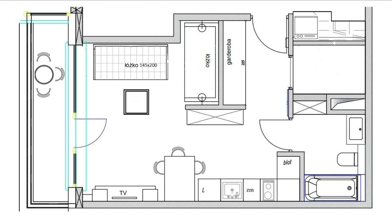 Apartamenty Gdynia Centrum Batorego Exterior foto
